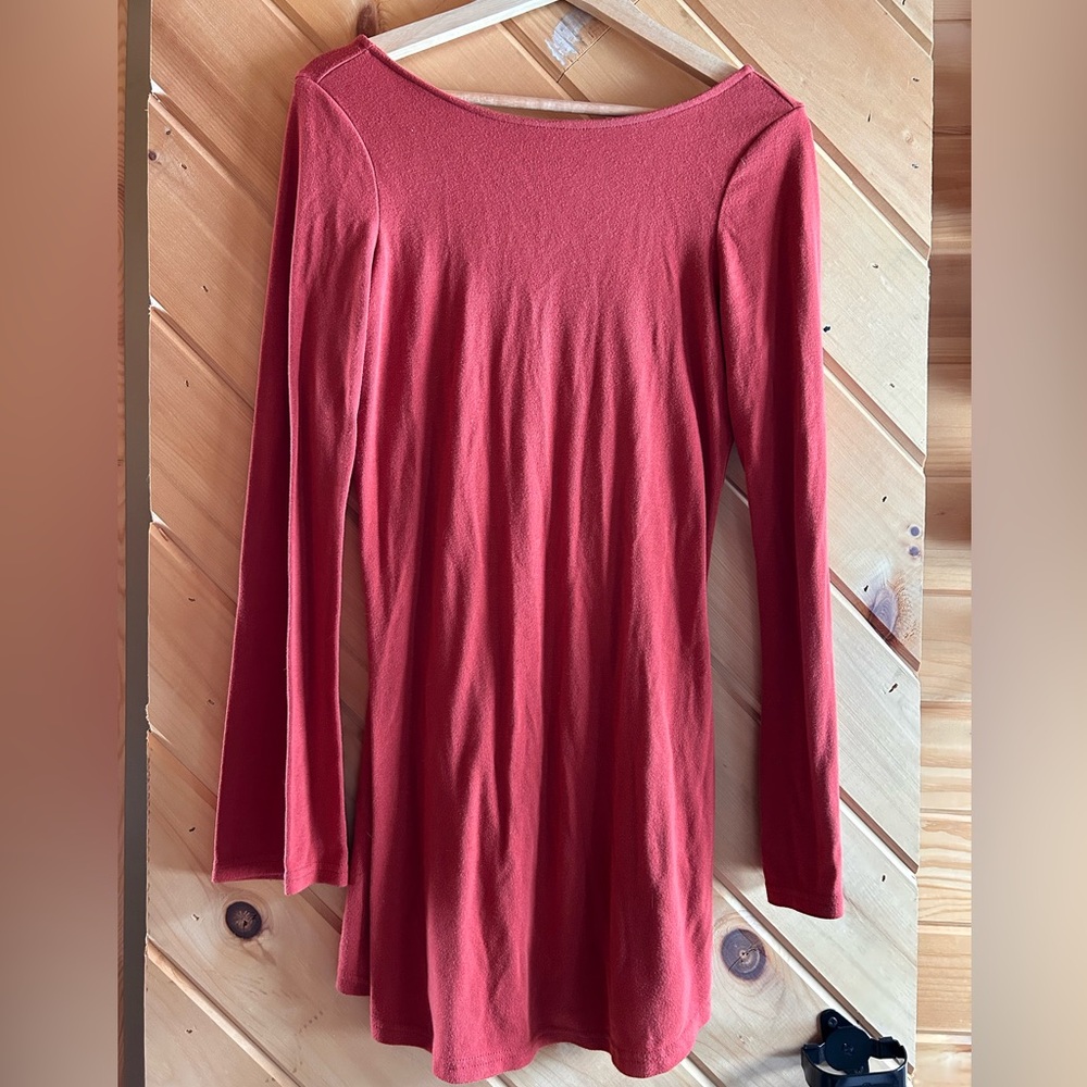 Free People Rosalia Long Sleeve Mini Dress